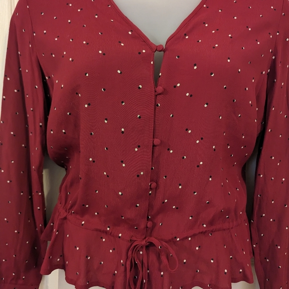 DISCOUNTED FINAL PRICE Rails Beaux Dot-Print Beaux Dot-Print NWT - Picture 6 of 11